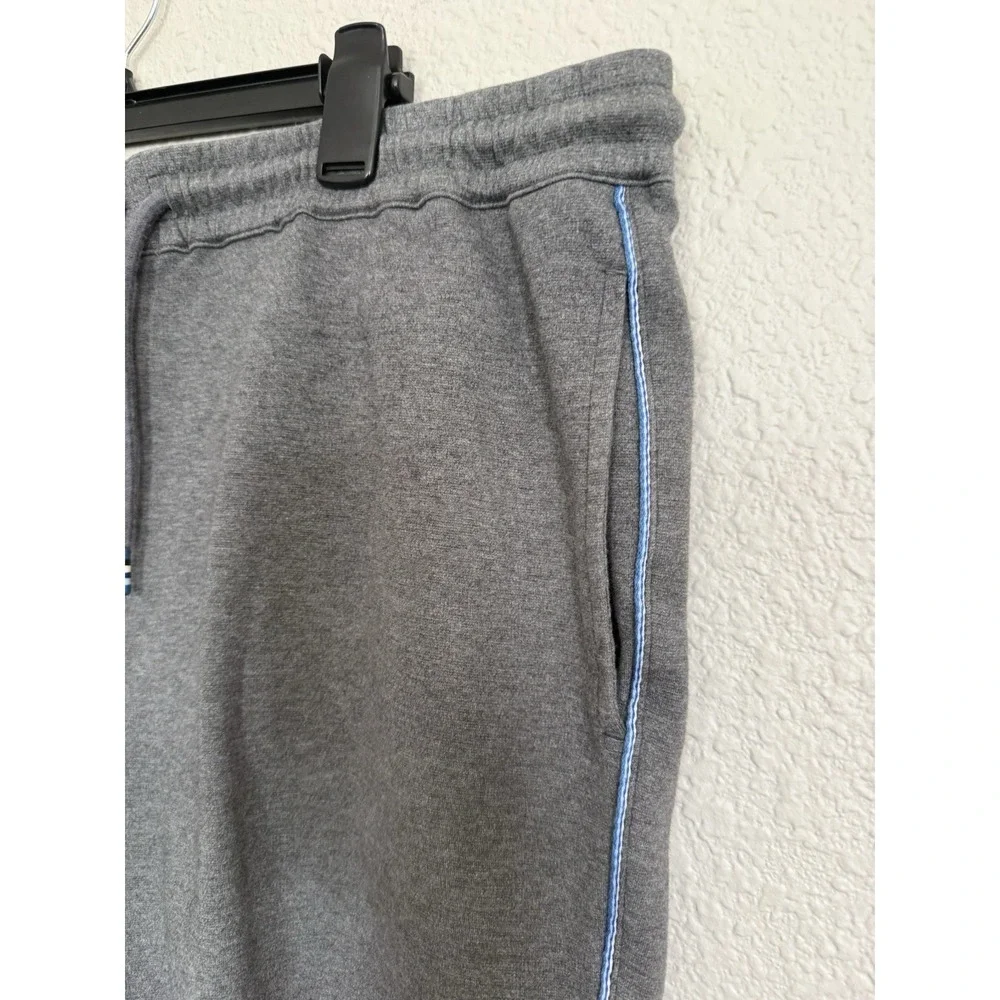 Boden Men's Gray Drawstring Sweat Shorts Zipper Size XL